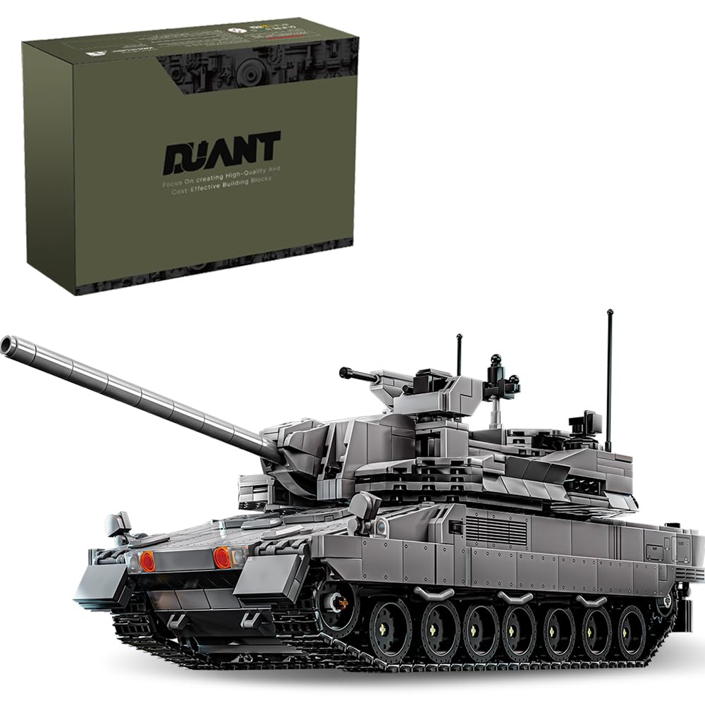 DUANT 39038 Main Battle Tank Building Blocks Set, 2252 Pieces